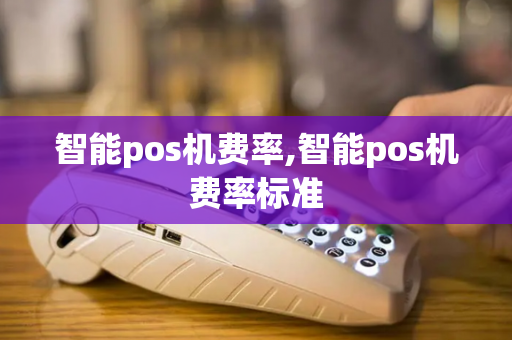 智能pos机费率,智能pos机费率标准