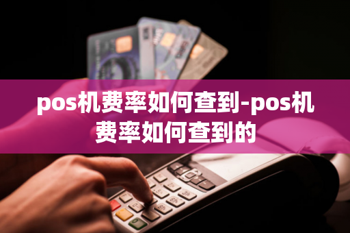 pos机费率如何查到-pos机费率如何查到的-第1张图片-POS机中心