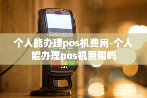 个人能办理pos机费用-个人能办理pos机费用吗-第1张图片-POS机中心