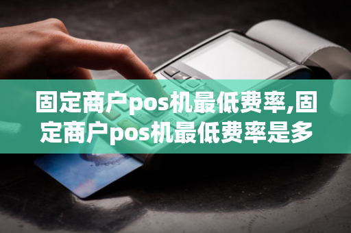 固定商户pos机最低费率,固定商户pos机最低费率是多少-第1张图片-POS机中心