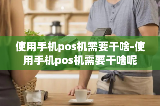 使用手机pos机需要干啥-使用手机pos机需要干啥呢