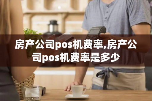 房产公司pos机费率,房产公司pos机费率是多少