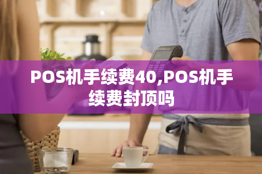 POS机手续费40,POS机手续费封顶吗