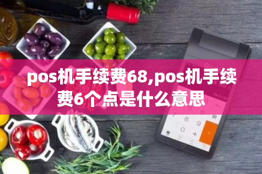 pos机手续费68,pos机手续费6个点是什么意思-第1张图片-POS机中心