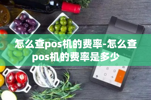 怎么查pos机的费率-怎么查pos机的费率是多少