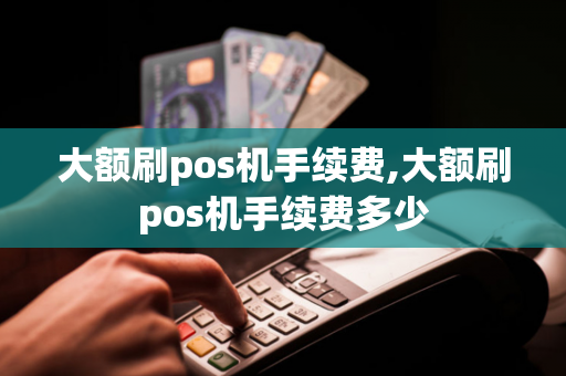 大额刷pos机手续费,大额刷pos机手续费多少-第1张图片-POS机中心