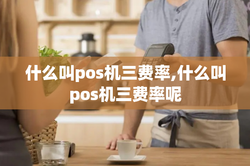 什么叫pos机三费率,什么叫pos机三费率呢-第1张图片-POS机中心