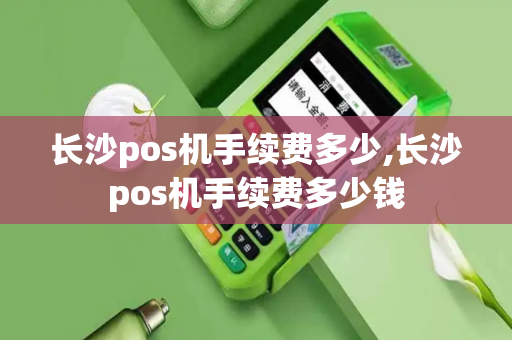 长沙pos机手续费多少,长沙pos机手续费多少钱