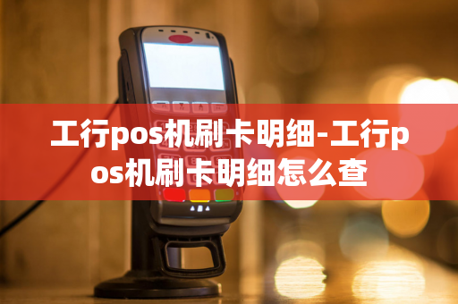 工行pos机刷卡明细-工行pos机刷卡明细怎么查-第1张图片-POS机中心