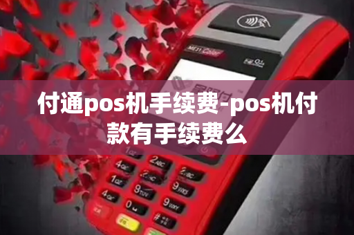 付通pos机手续费-pos机付款有手续费么-第1张图片-POS机中心