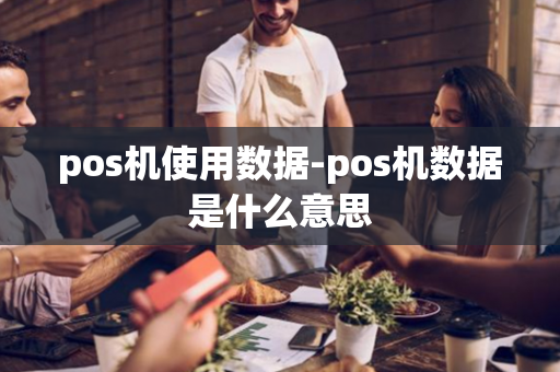 pos机使用数据-pos机数据是什么意思