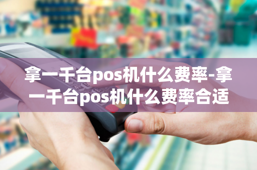 拿一千台pos机什么费率-拿一千台pos机什么费率合适