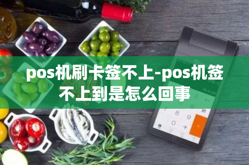 pos机刷卡签不上-pos机签不上到是怎么回事