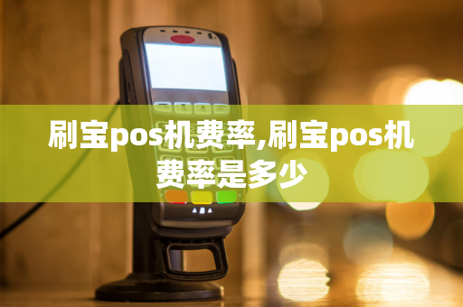 刷宝pos机费率,刷宝pos机费率是多少-第1张图片-POS机中心